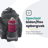 Voltano Luxe Bagagedrager Tas - Enkele fietstas - 100% Waterdicht - 13 Liter