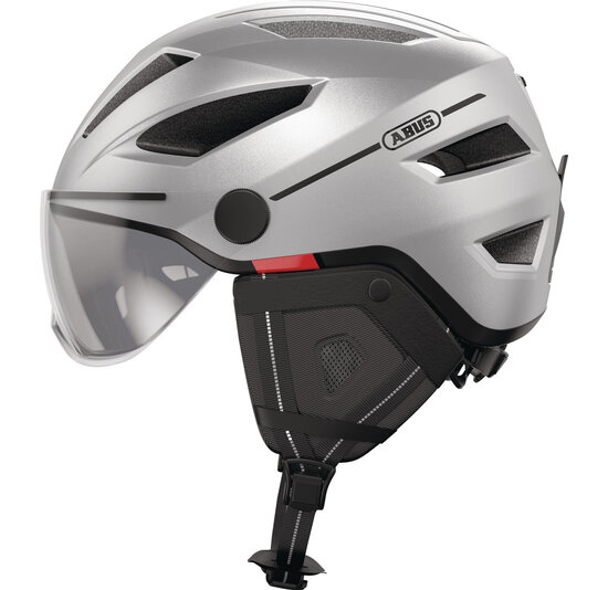 Abus Pedelec 2.0 ACE Fietshelm - Silver Edition