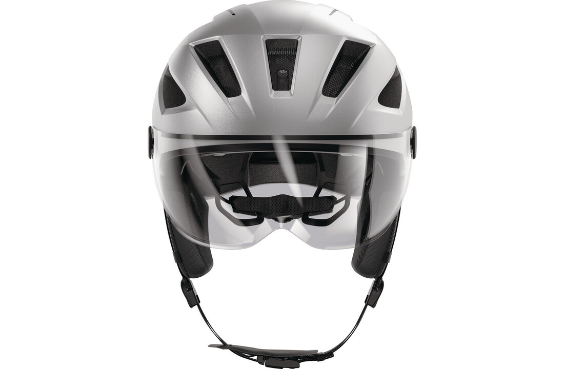 Abus Pedelec 2.0 ACE Fietshelm - Silver Edition