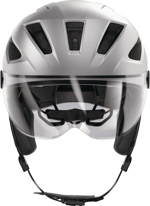Abus Pedelec 2.0 ACE Fietshelm - Silver Edition