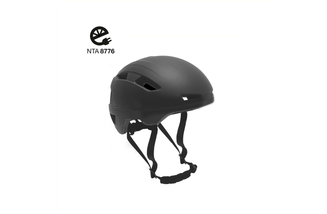 Falkx Snorscooter / Speed pedelec helm - Mat Zwart