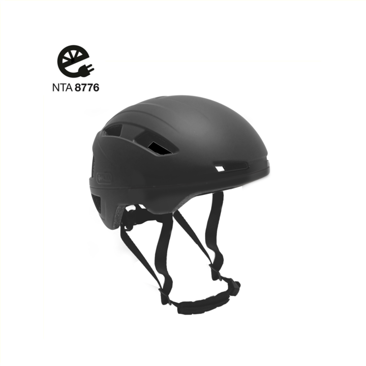 Falkx Snorscooter / Speed pedelec helm - Mat Zwart