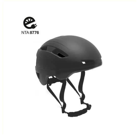 Falkx Snorscooter / Speed pedelec helm - Mat Zwart