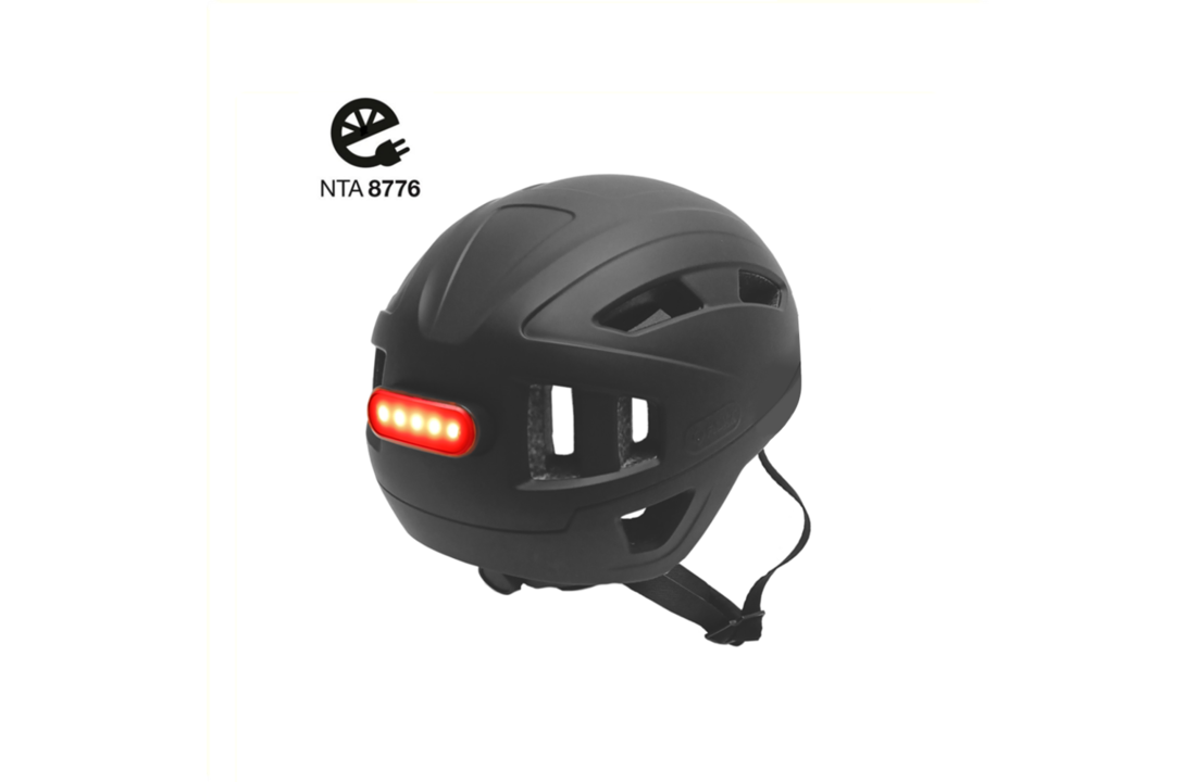 Falkx Snorscooter / Speed pedelec helm - Mat Zwart
