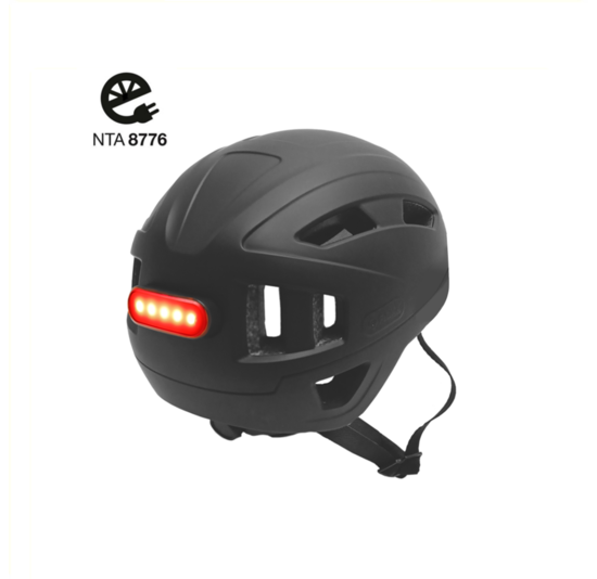 Falkx Snorscooter / Speed pedelec helm - Mat Zwart