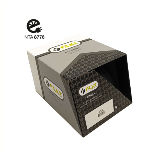 Falkx Snorscooter / Speed pedelec Helm Met Vizier - Mat Zwart