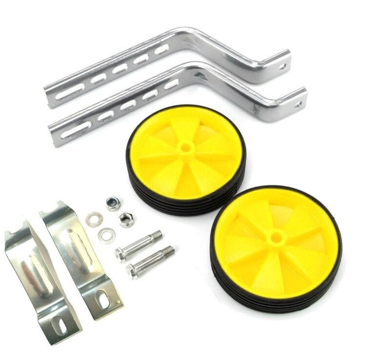 Voltano Zijwieltjes – Geel – 12-20 Inch