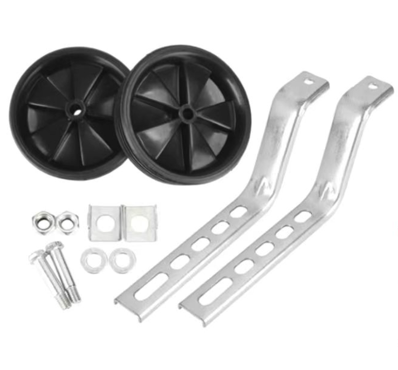 Voltano Zijwieltjes – Zwart – 12-20 Inch