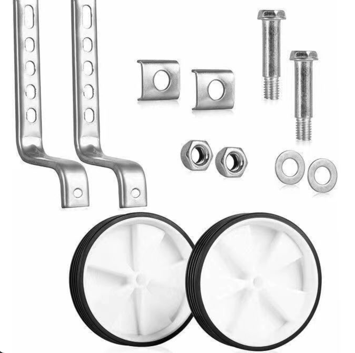 Voltano Zijwieltjes – Wit – 12-20 Inch