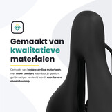 Voltano Fietszadel Elegance - Zwart - Trekking Gel Zadel - Heren