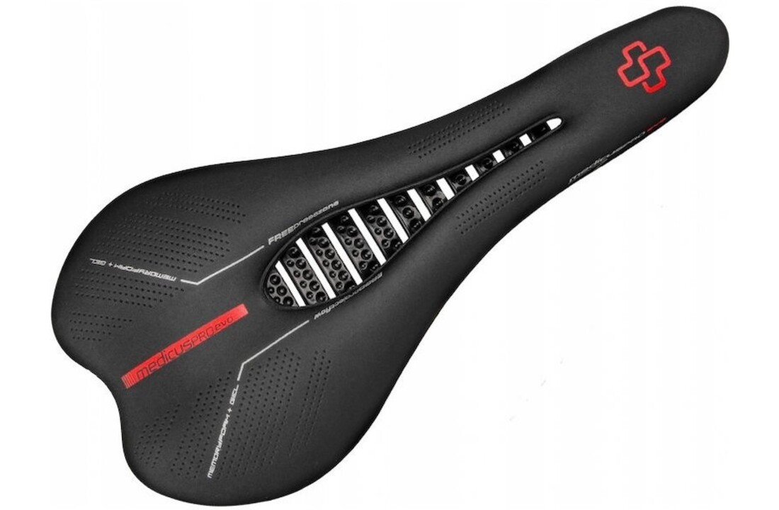 Wittkop Medicus Pro Evo 7.0 Unisex MTB Fietszadel - Memory Foam Met Gel Inleg Zadel