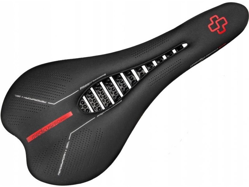 Wittkop Medicus Pro Evo 7.0 Unisex MTB Fietszadel - Memory Foam Met Gel Inleg Zadel