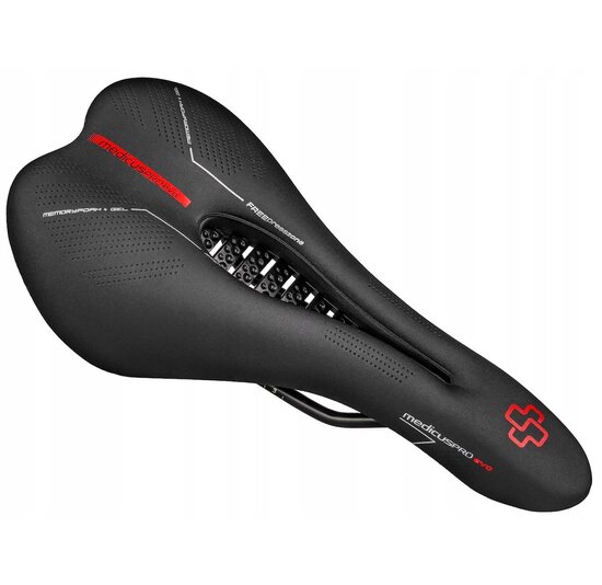 Wittkop Medicus Pro Evo 7.0 Unisex MTB Fietszadel - Memory Foam Met Gel Inleg Zadel