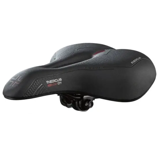 Wittkop Medicus Pro Evo 3.0 City Unisex Fietszadel - Memory Foam Met Gel Inleg Zadel