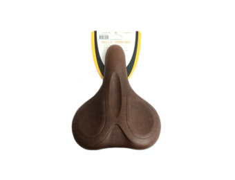 Selle Comfort E-bike Soft Fietszadel - Bruin