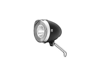 XLC Koplamp Retro Led - Zwart