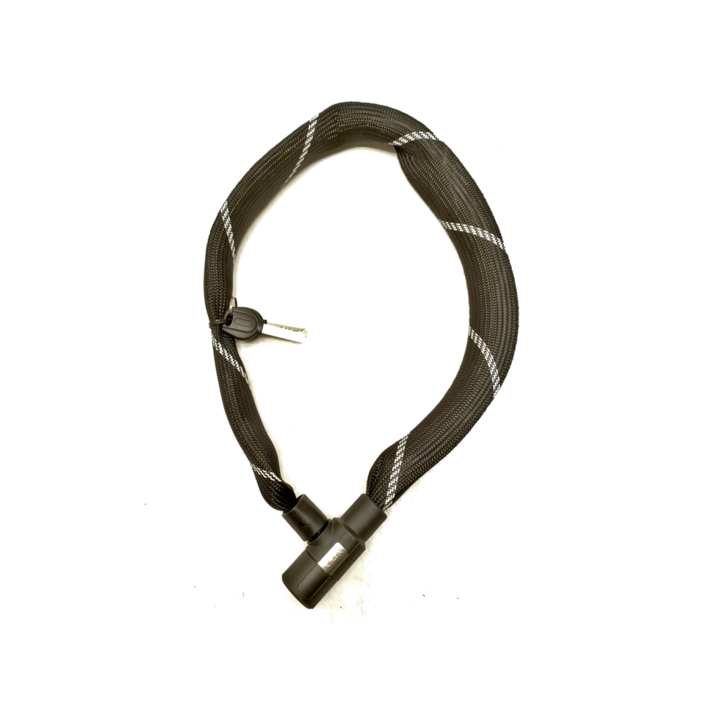 Falkx Pfanzer II kettingslot - 110 CM - Zwart