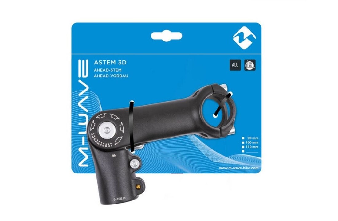 A-Head Verstelbare Stuurpen Voorbouw - 1-1/8'' 28,6 / 110 mm / 31,8 mm