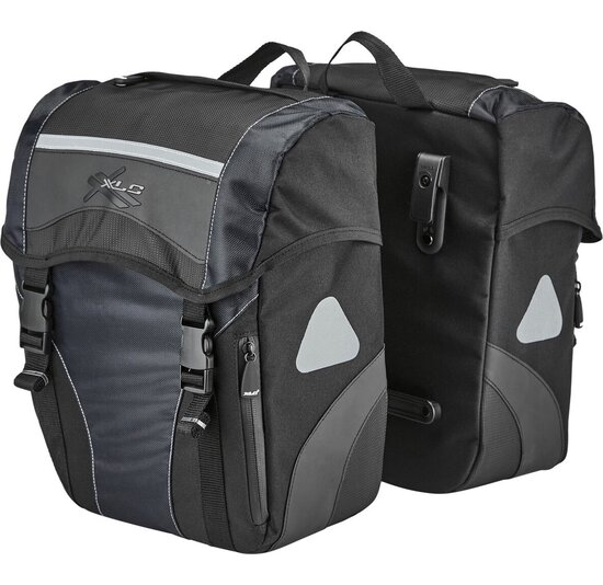 XLC Dubbele Pakaftas Set BA-S40 - 30L - Zwart
