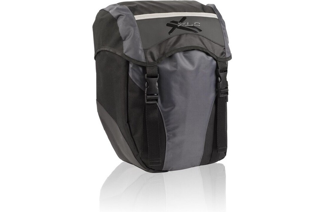 XLC Dubbele Pakaftas Set BA-S40 - 30L - Zwart
