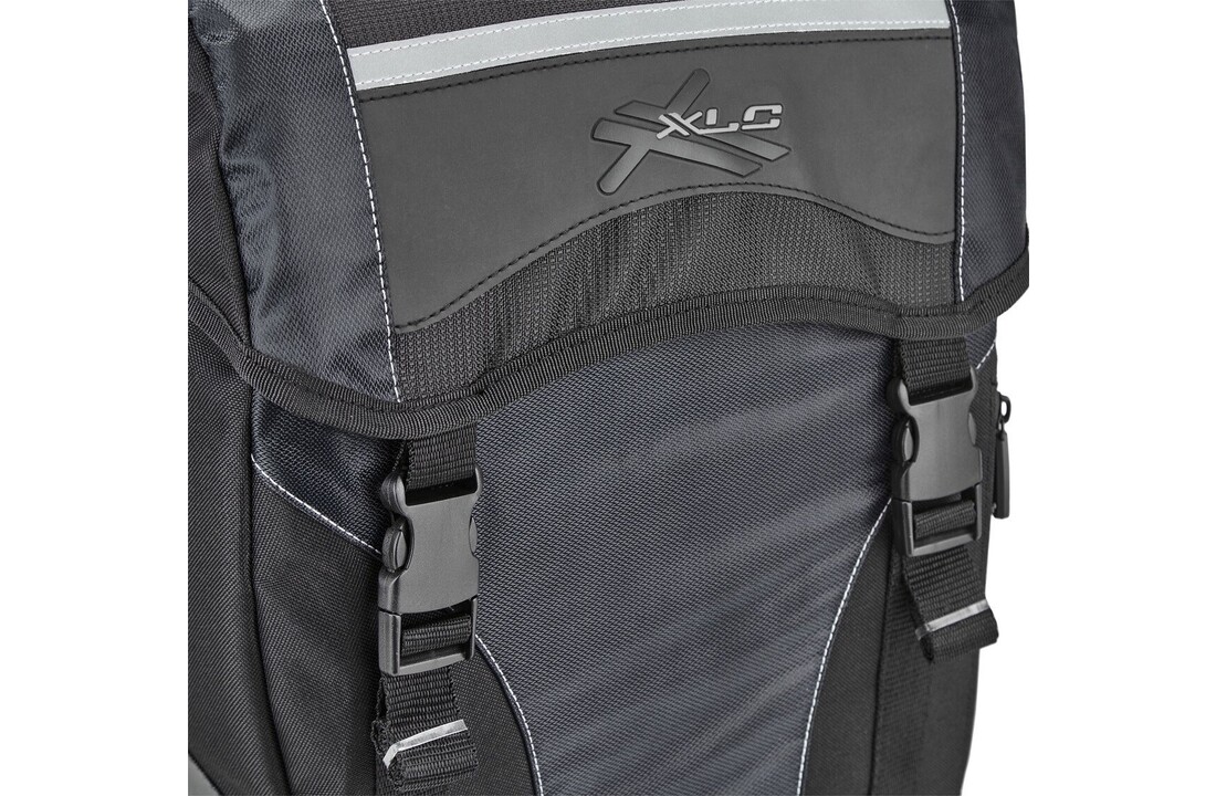 XLC Dubbele Pakaftas Set BA-S40 - 30L - Zwart