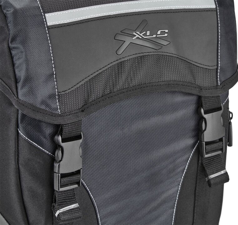 XLC Dubbele Pakaftas Set BA-S40 - 30L - Zwart