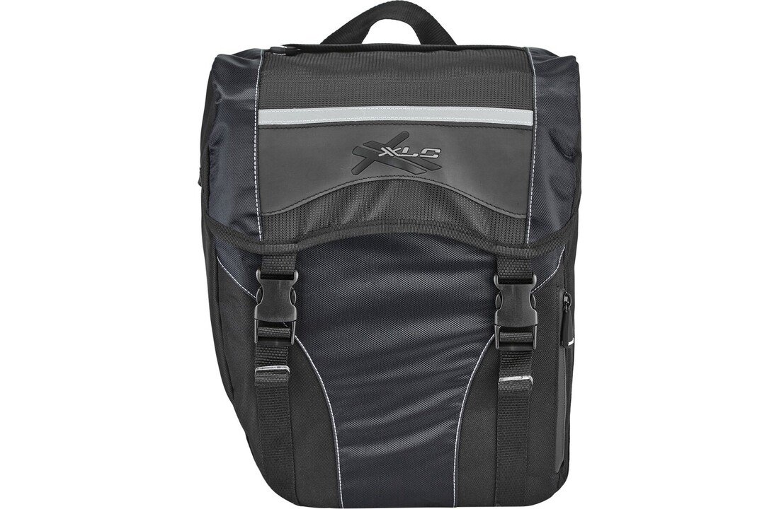 XLC Dubbele Pakaftas Set BA-S40 - 30L - Zwart