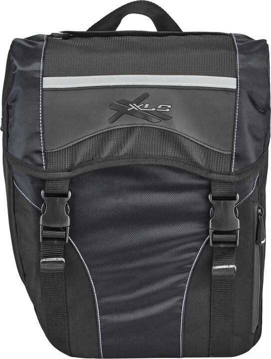 XLC Dubbele Pakaftas Set BA-S40 - 30L - Zwart