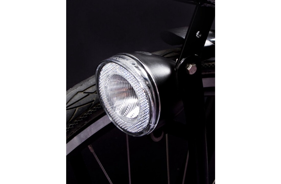 Spanninga Swingo XB LED koplamp - Zwart
