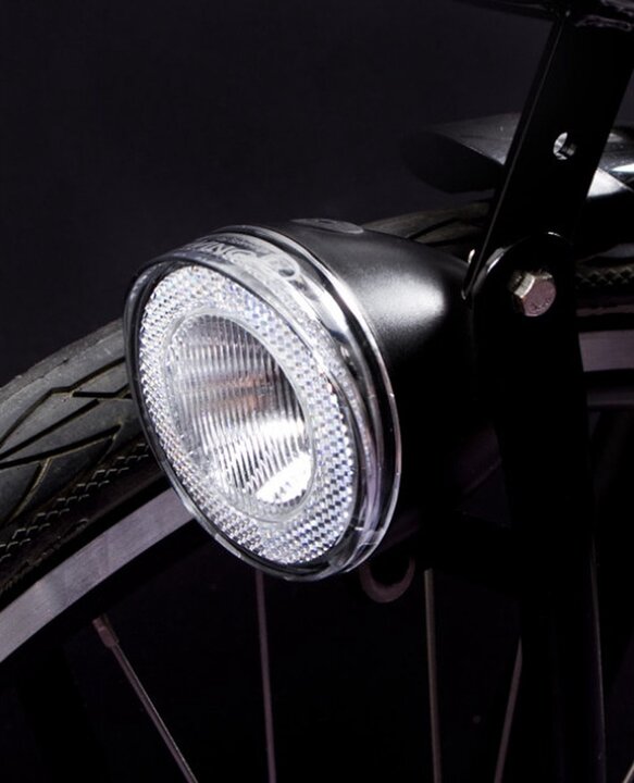 Spanninga Swingo XB LED koplamp - Zwart