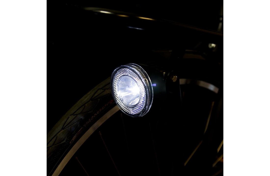 Spanninga Swingo XB LED koplamp - Zwart