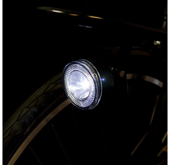 Spanninga Swingo XB LED koplamp - Zwart