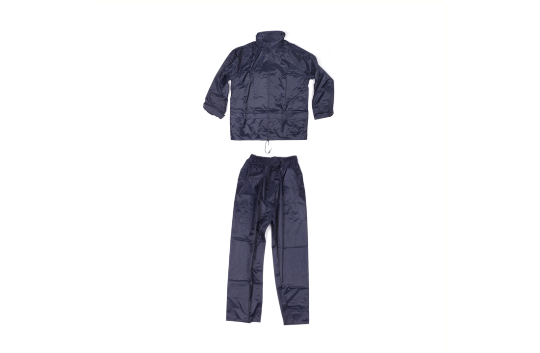 Lastpak Regenpak Met Capuchon - Blauw