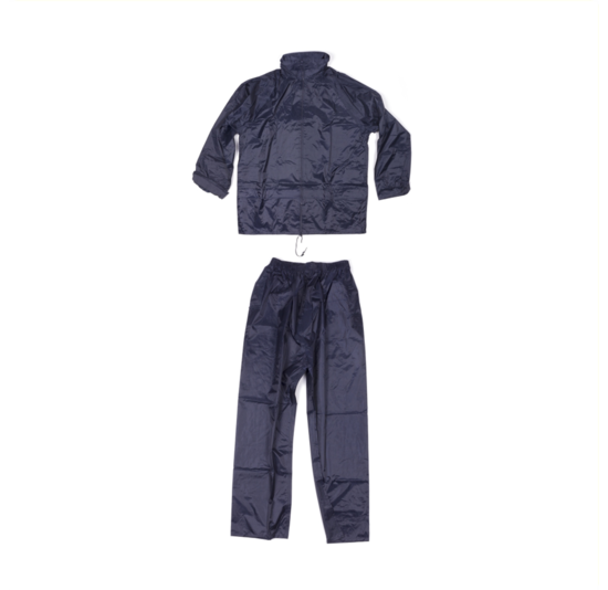 Lastpak Regenpak Met Capuchon - Blauw