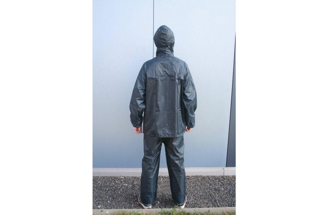 Lastpak Regenpak Met Capuchon - Blauw