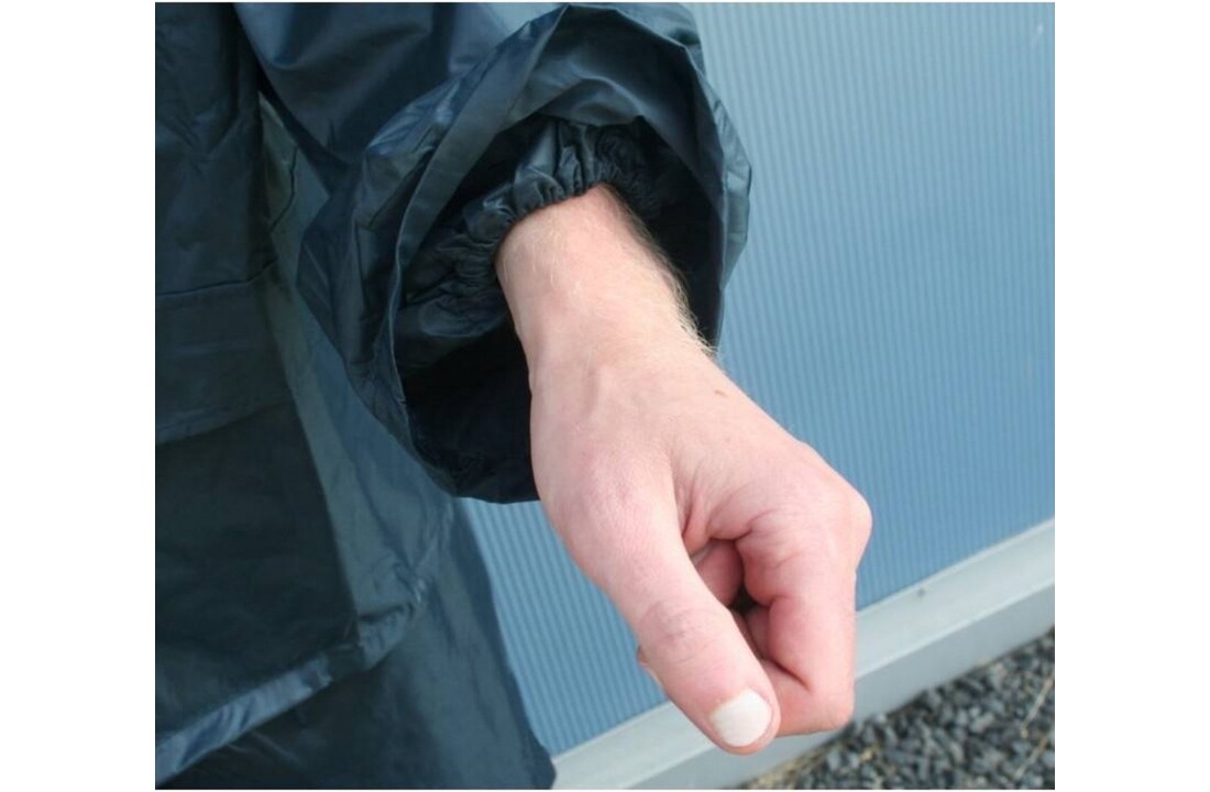 Lastpak Regenpak Met Capuchon - Blauw