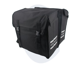 Voltano Dubbele Fietstas XXL - Zwart