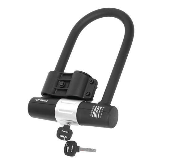 Voltano Beugelslot ART4 - Zwart - Gratis Framehouder - 180 x 320 MM