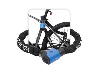 Voltano ART3 Kettingslot - Zwart - 120 CM