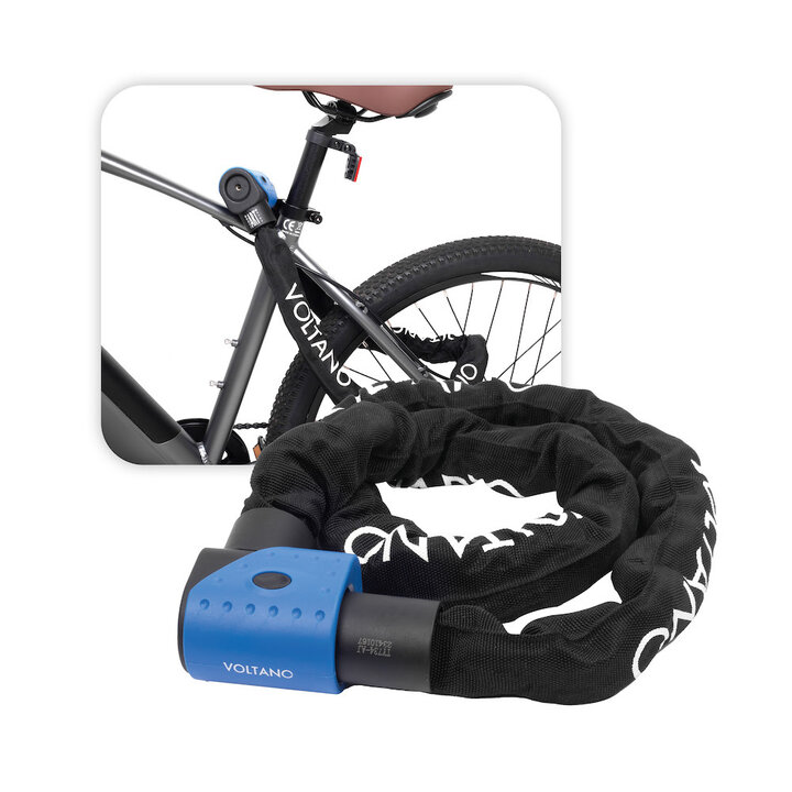 Voltano ART3 Kettingslot - Zwart - 120 CM - ART 3 Slot