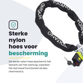 Voltano ART4 Kettingslot - Zwart - 130 CM - ART 4 Slot