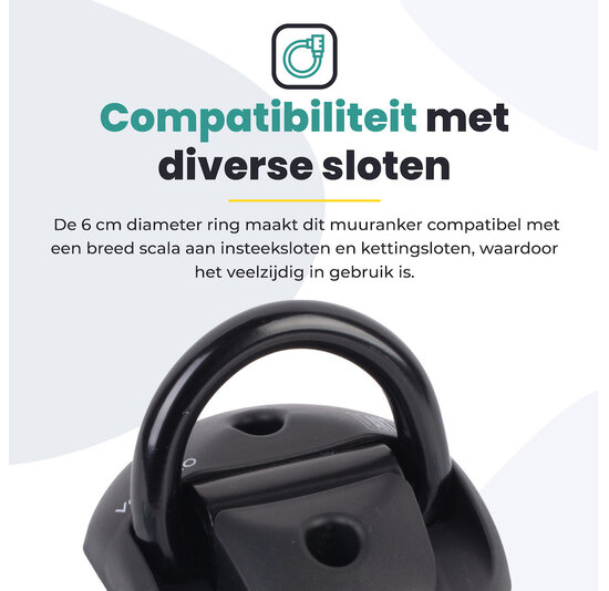 Voltano Muuranker ART4 - Incl. Bevestigingsmateriaal