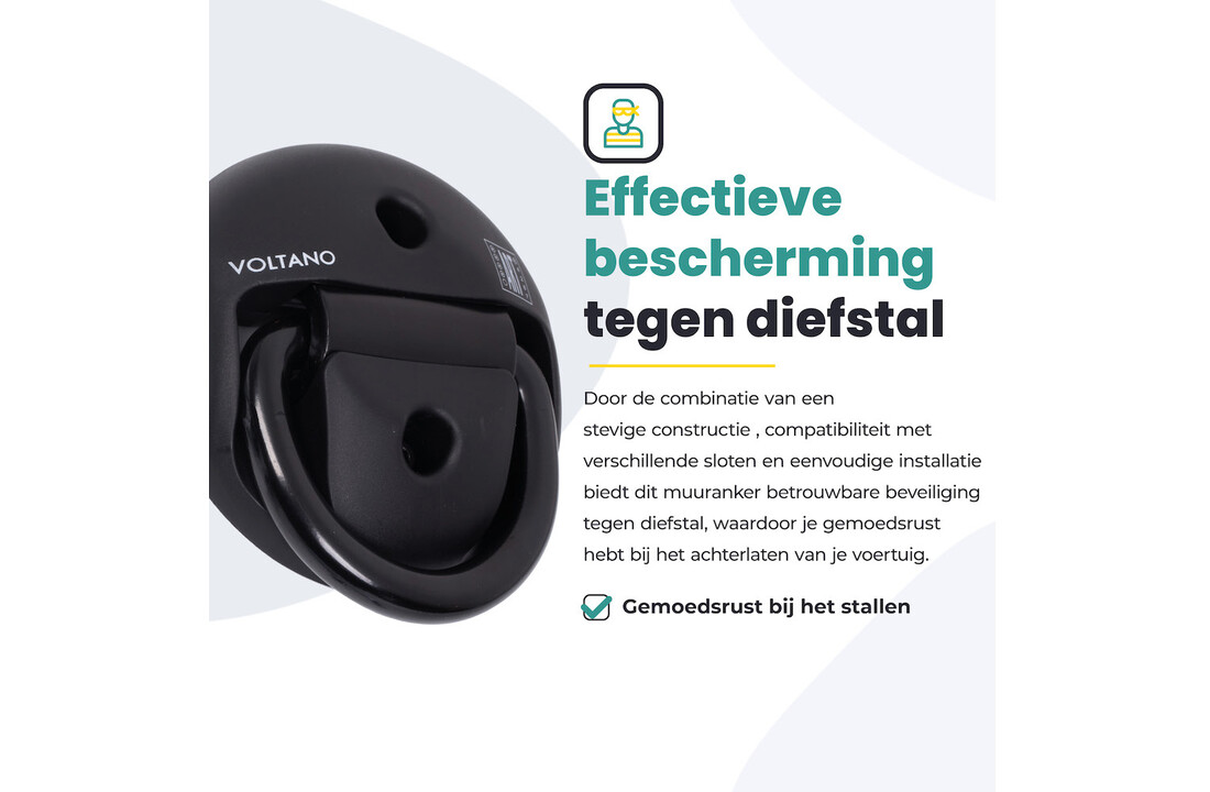 Voltano Muuranker ART4 - Incl. Bevestigingsmateriaal