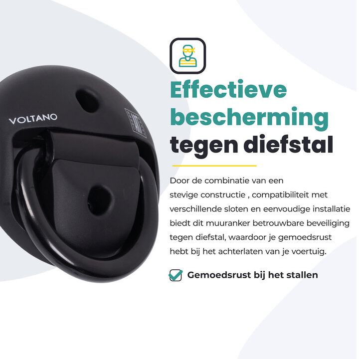 Voltano Muuranker ART4 - Incl. Bevestigingsmateriaal