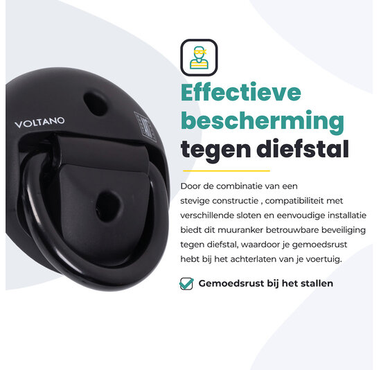 Voltano Muuranker ART4 - Incl. Bevestigingsmateriaal