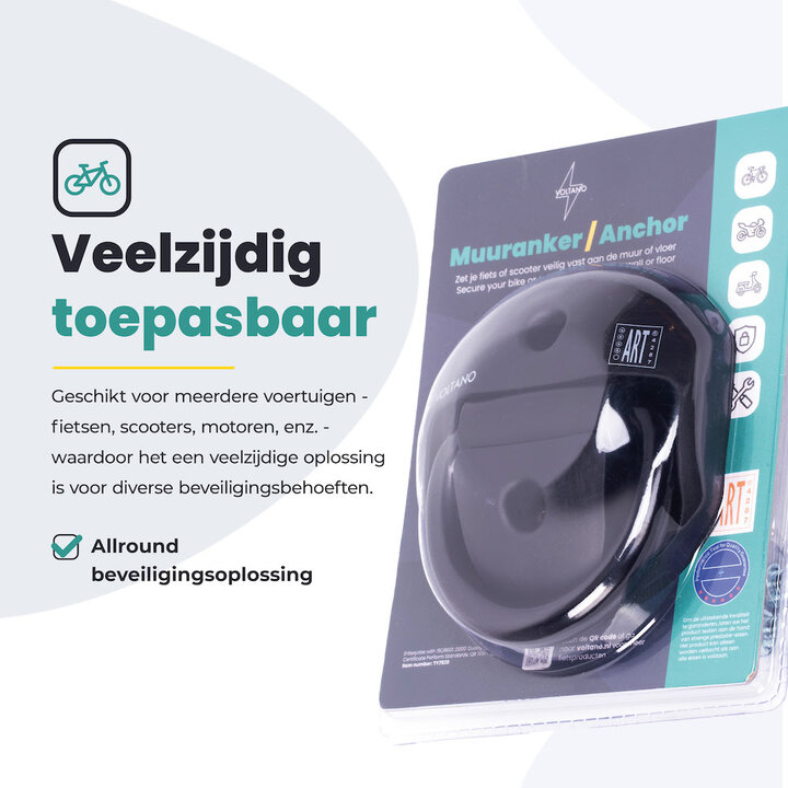 Voltano Muuranker ART4 - Incl. Bevestigingsmateriaal