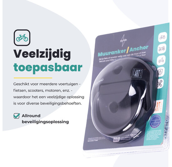 Voltano Muuranker ART4 - Incl. Bevestigingsmateriaal