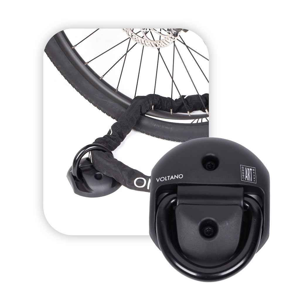 Voltano Voltano ART2 Kettingslot - Zwart - 100 CM - ART 2 Slot