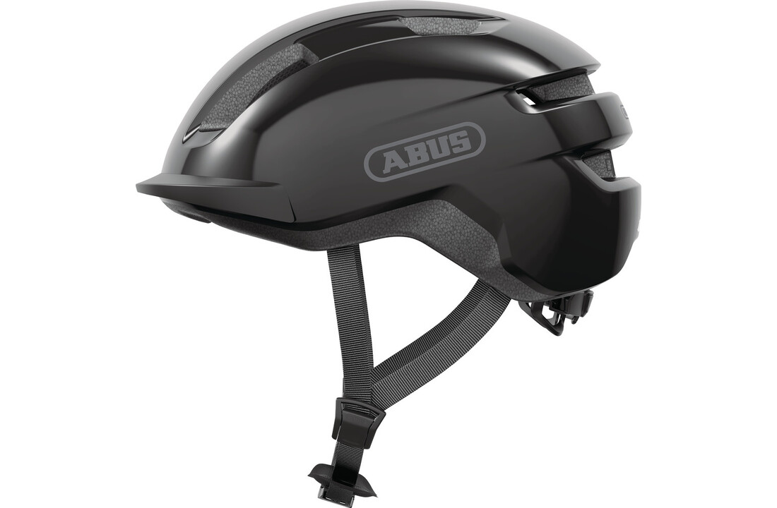 Abus PURL-Y Speed pedelec Fietshelm - Shiny Black / Zwart