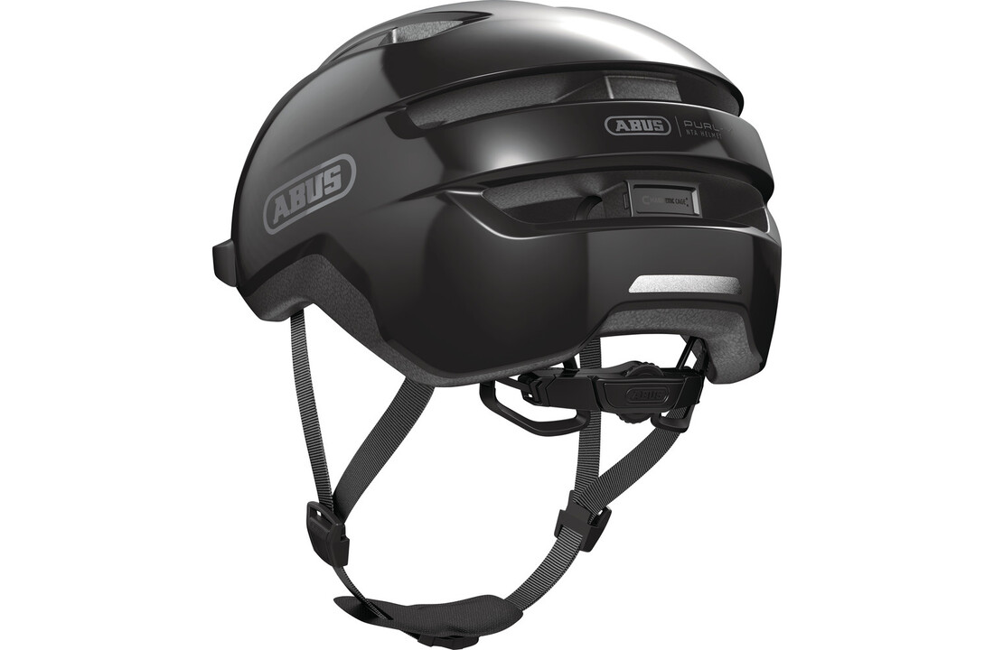 Abus PURL-Y Speed pedelec Fietshelm - Shiny Black / Zwart